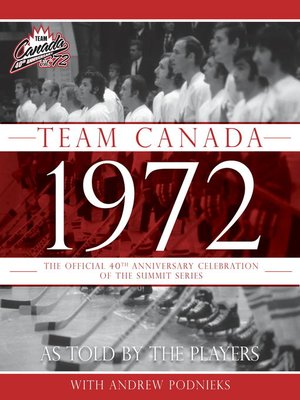 cover image of Team Canada 1972